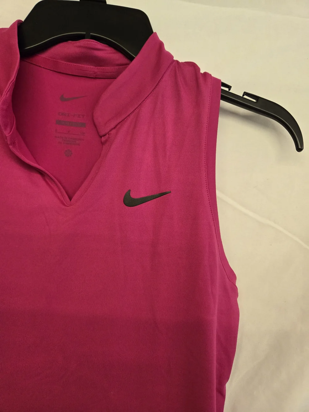 Nike Women’s Hot Pink Sleeveless Tennis Dress